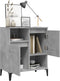 vidaXL - Dressoir - 60x35x70 - cm - bewerkt - hout - betongrijs