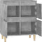 vidaXL - Dressoir - 60x35x70 - cm - bewerkt - hout - betongrijs