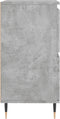 vidaXL - Dressoir - 60x35x70 - cm - bewerkt - hout - betongrijs