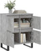 vidaXL - Dressoir - 60x35x70 - cm - bewerkt - hout - betongrijs