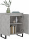 vidaXL - Dressoir - 60x35x70 - cm - bewerkt - hout - betongrijs