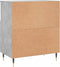 vidaXL - Dressoir - 60x35x70 - cm - bewerkt - hout - betongrijs