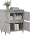 vidaXL - Dressoir - 60x35x70 - cm - bewerkt - hout - betongrijs