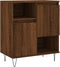 vidaXL - Dressoir - 60x35x70 - cm - bewerkt - hout - bruin - eikenkleur