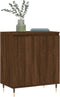 vidaXL - Dressoir - 60x35x70 - cm - bewerkt - hout - bruin - eikenkleur