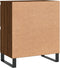 vidaXL - Dressoir - 60x35x70 - cm - bewerkt - hout - bruin - eikenkleur