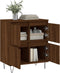 vidaXL - Dressoir - 60x35x70 - cm - bewerkt - hout - bruin - eikenkleur