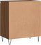 vidaXL - Dressoir - 60x35x70 - cm - bewerkt - hout - bruin - eikenkleur