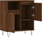 vidaXL - Dressoir - 60x35x70 - cm - bewerkt - hout - bruin - eikenkleur