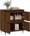 vidaXL - Dressoir - 60x35x70 - cm - bewerkt - hout - bruin - eikenkleur