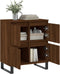 vidaXL - Dressoir - 60x35x70 - cm - bewerkt - hout - bruin - eikenkleur