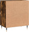 vidaXL - Dressoir - 60x35x70 - cm - bewerkt - hout - gerookt - eikenkleurig