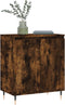 vidaXL - Dressoir - 60x35x70 - cm - bewerkt - hout - gerookt - eikenkleurig