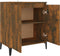 vidaXL - Dressoir - 60x35x70 - cm - bewerkt - hout - gerookt - eikenkleurig