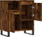 vidaXL - Dressoir - 60x35x70 - cm - bewerkt - hout - gerookt - eikenkleurig