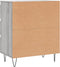 vidaXL - Dressoir - 60x35x70 - cm - bewerkt - hout - grijs - sonoma - eikenkleurig