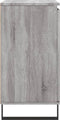 vidaXL - Dressoir - 60x35x70 - cm - bewerkt - hout - grijs - sonoma - eikenkleurig