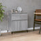 vidaXL - Dressoir - 60x35x70 - cm - bewerkt - hout - grijs - sonoma - eikenkleurig