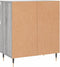 vidaXL - Dressoir - 60x35x70 - cm - bewerkt - hout - grijs - sonoma - eikenkleurig