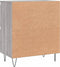 vidaXL - Dressoir - 60x35x70 - cm - bewerkt - hout - grijs - sonoma - eikenkleurig