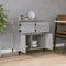 vidaXL - Dressoir - 60x35x70 - cm - bewerkt - hout - grijs - sonoma - eikenkleurig