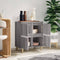 vidaXL - Dressoir - 60x35x70 - cm - bewerkt - hout - grijs - sonoma - eikenkleurig