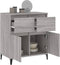 vidaXL - Dressoir - 60x35x70 - cm - bewerkt - hout - grijs - sonoma - eikenkleurig