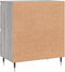 vidaXL - Dressoir - 60x35x70 - cm - bewerkt - hout - grijs - sonoma - eikenkleurig