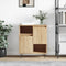 vidaXL - Dressoir - 60x35x70 - cm - bewerkt - hout - sonoma - eikenkleurig