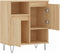 vidaXL - Dressoir - 60x35x70 - cm - bewerkt - hout - sonoma - eikenkleurig