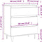 vidaXL - Dressoir - 60x35x70 - cm - bewerkt - hout - wit