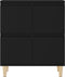 vidaXL - Dressoir - 60x35x70 - cm - bewerkt - hout - zwart