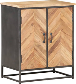 vidaXL - Dressoir - 60x35x70 - cm - massief - acaciahout