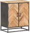vidaXL - Dressoir - 60x35x70 - cm - massief - acaciahout