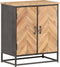 vidaXL - Dressoir - 60x35x70 - cm - massief - acaciahout