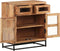 vidaXL - Dressoir - 60x35x70 - cm - massief - acaciahout