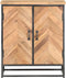 vidaXL - Dressoir - 60x35x70 - cm - massief - acaciahout