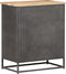 vidaXL - Dressoir - 60x35x70 - cm - massief - acaciahout