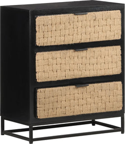 vidaXL - Dressoir - 60x35x70 - cm - massief - mangohout
