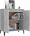 vidaXL - Dressoir - 60x35x70 - cm - spaanplaat - betongrijs