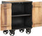 vidaXL - Dressoir - 60x35x74 - cm - massief - gerecycled - hout
