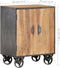vidaXL - Dressoir - 60x35x74 - cm - massief - gerecycled - hout