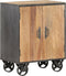vidaXL - Dressoir - 60x35x74 - cm - massief - gerecycled - hout