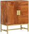 vidaXL - Dressoir - 60x35x75 - cm - massief - acaciahout
