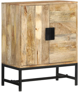 vidaXL - Dressoir - 60x35x75 - cm - massief - mangohout