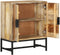 vidaXL - Dressoir - 60x35x75 - cm - massief - mangohout