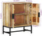 vidaXL - Dressoir - 60x35x75 - cm - massief - mangohout