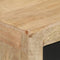 vidaXL - Dressoir - 60x35x75 - cm - massief - mangohout