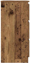 vidaXL - Dressoir - 60x35x76 - cm - bewerkt - hout - oud - houtkleurig