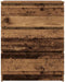 vidaXL - Dressoir - 60x35x76 - cm - bewerkt - hout - oud - houtkleurig